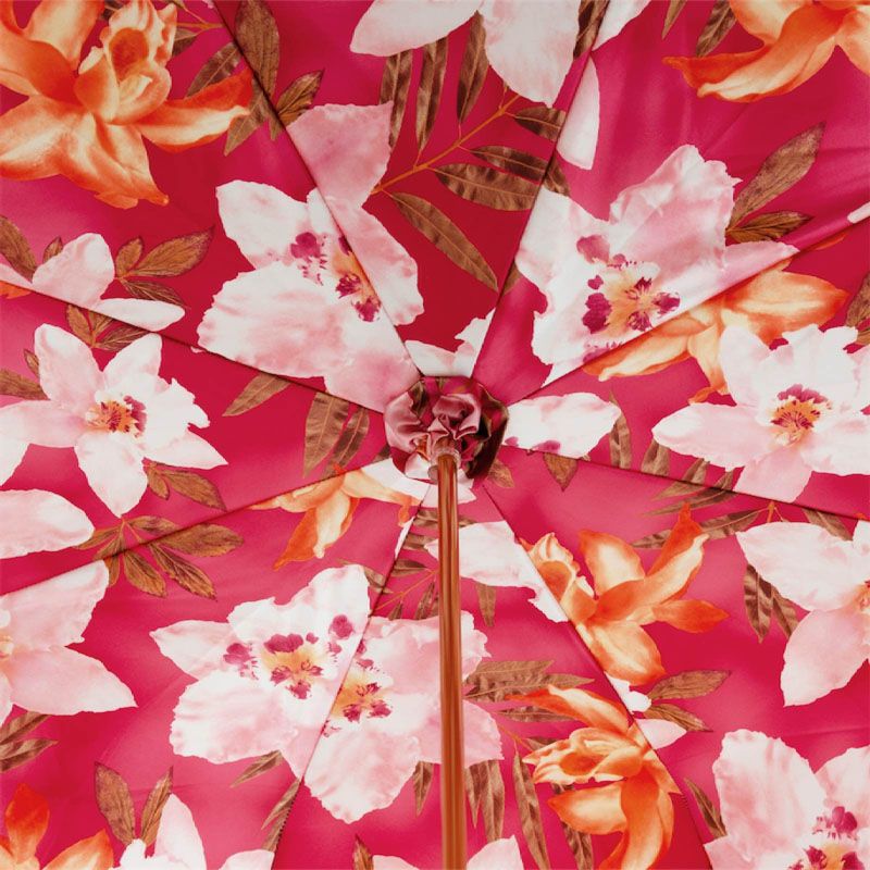 PASOTTI Ombrello Da Donna Flower Rosa Interno Orchidea Rosa  189