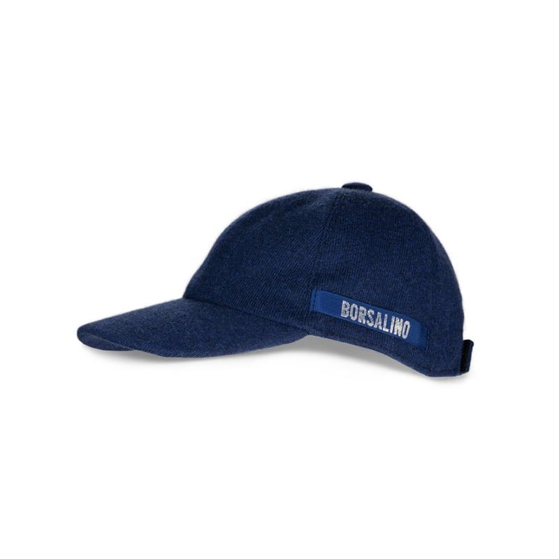 BORSALINO Baseball Cap in Cashmere Blu  13373E-M127