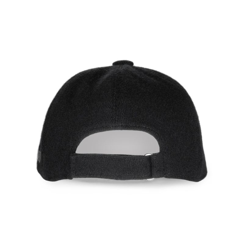 BORSALINO Baseball Cap in Cashmere Nero  13373E-M124