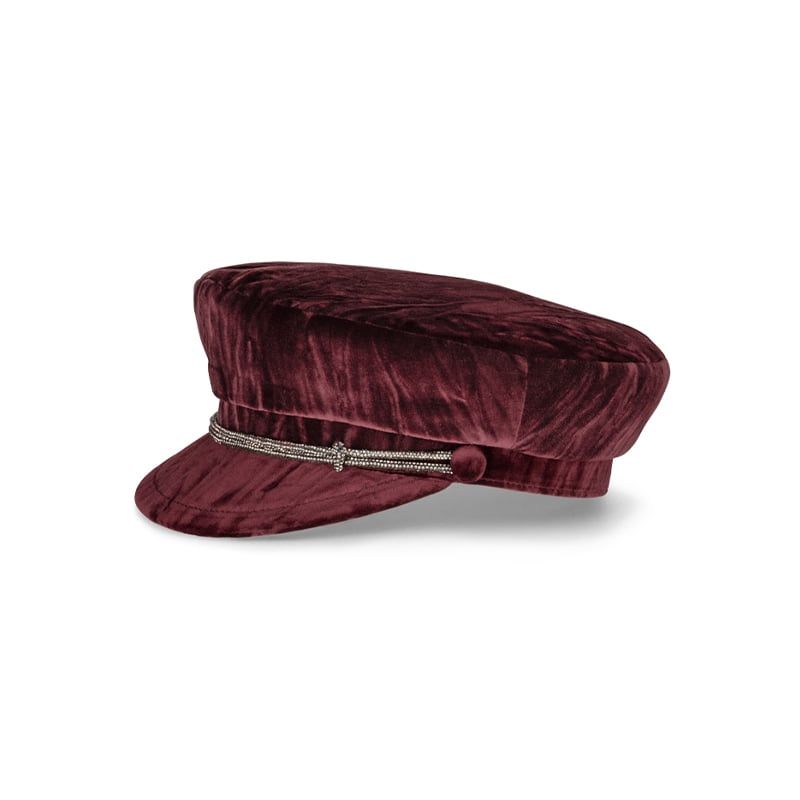 BORSALINO Berretto Brest Velluto Froissé Bordeaux  B45082-981A