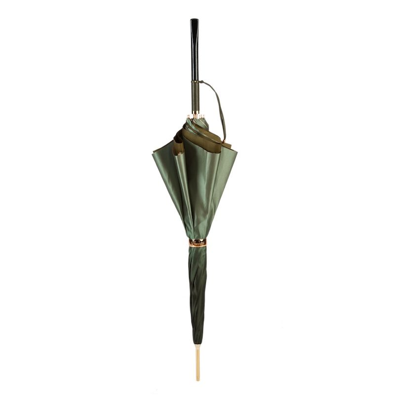 PASOTTI Ombrello Da Donna Flower Sfumato Verde Interno Dalia Verde  189*21284-19*21273-13*H15