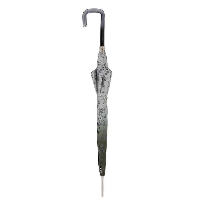 PASOTTI Ombrello Da Donna Lux Grigio Sfumato Con Borchie A Forma Di Teschio  416N*21284-7T**G17