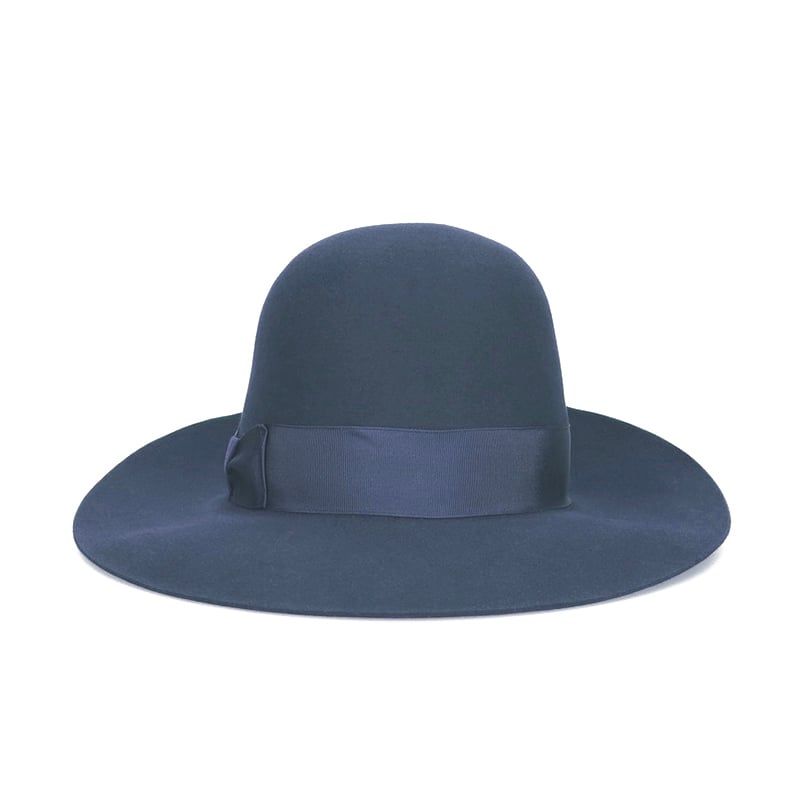 BORSALINO Cappello Eleonora Feltro Tesa Larga Jeans  E212993