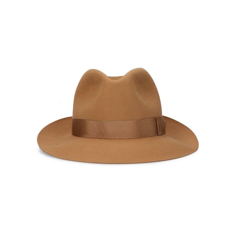 BORSALINO Cappello Federico Feltro Alessandria Tesa Media Curcuma  E390055