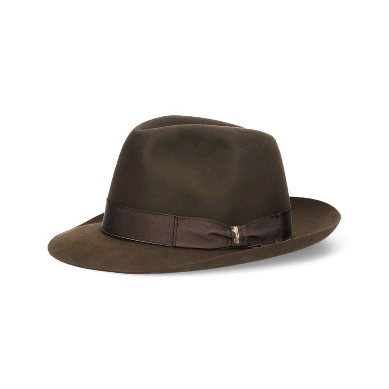 BORSALINO Cappello Federico Feltro Beaver Tesa Media Alpestre  E400001