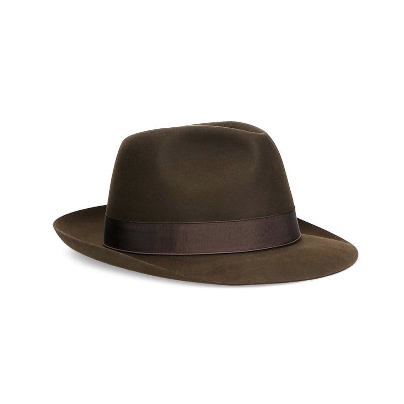 BORSALINO Cappello Federico Feltro Beaver Tesa Media Alpestre  E400001