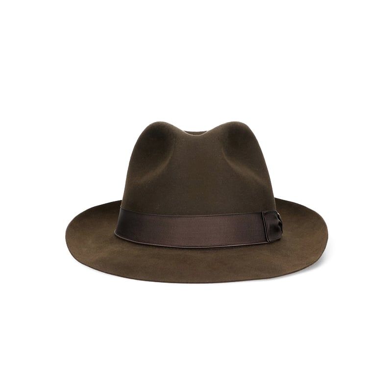 BORSALINO Cappello Federico Feltro Beaver Tesa Media Alpestre  E400001