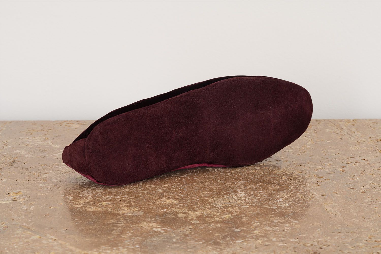 ASTRUA Creazioni Pantofola Slipper Friulana Velluto Bordeaux  32034