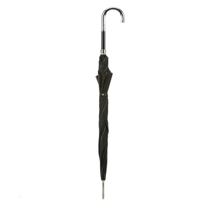 PASOTTI Ombrello Da Uomo Lux Nero Gessato  478*1094-1**M31