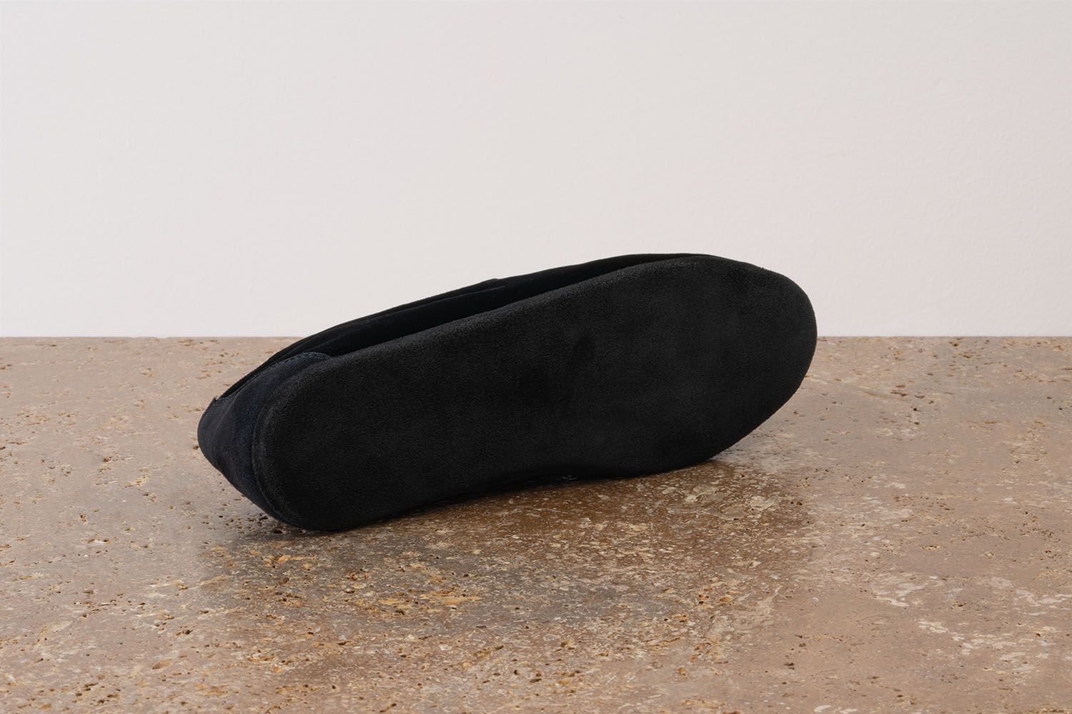 ASTRUA Creazioni Pantofola Slipper Friulana Velluto Nero  33002