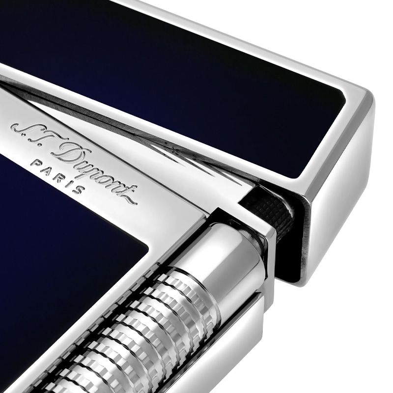S. T. Dupont Accendino Le Grand Dupont Laccato Blu Scuro  C23013
