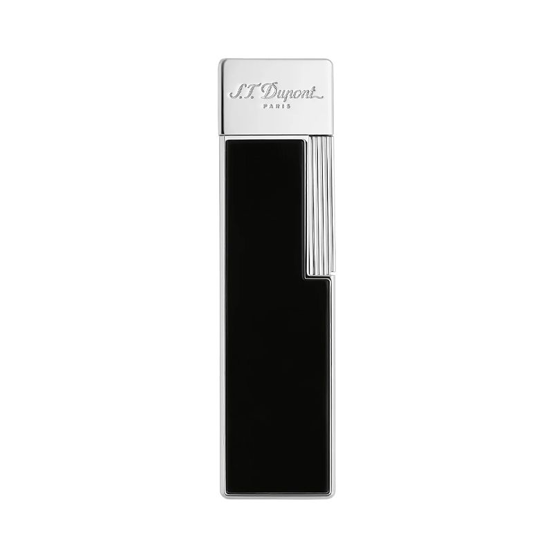 S. T. Dupont Accendino Twiggy Cromo e Lacca Nera  030001