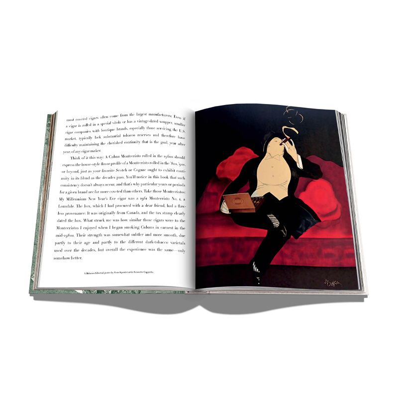 ASSOULINE Libro The Impossible Collection of Cigars 45.4 x 8.8 x H 50.8 CM 9781614287841