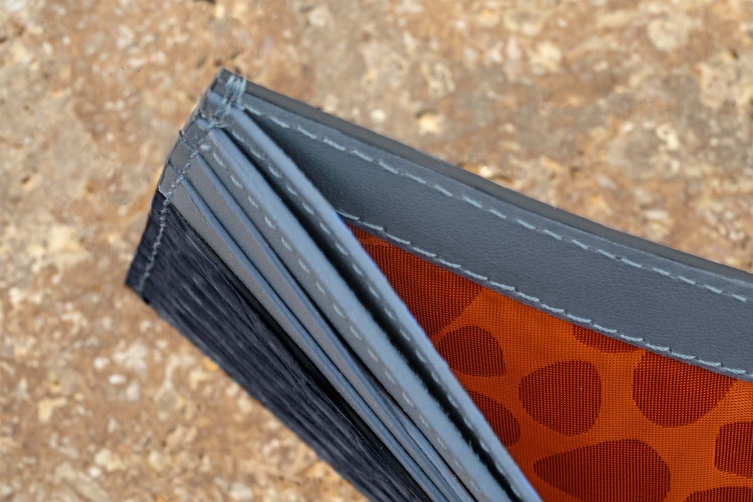 ASTRUA Creazioni Portafoglio Orizzontale Coccodrillo Lucido Notte Int. Denim Dett. Coccodrillo  PO1ALL83-P182