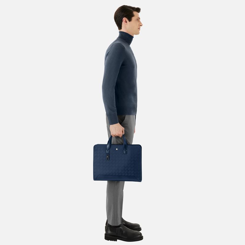Montblanc Borsa Portadocumenti Sottile Extreme 3.0 Blu  198043