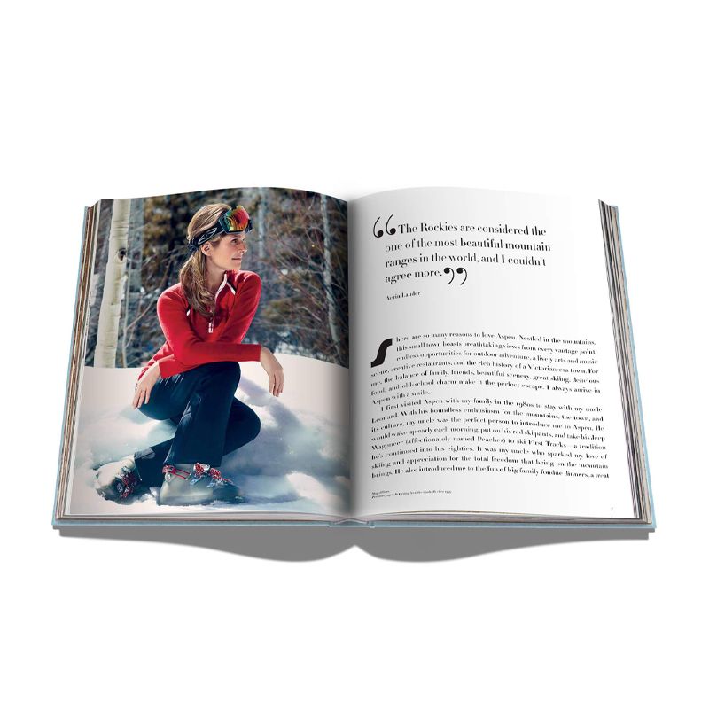 ASSOULINE Libro Aspen Style 24.9 x 3.9 x H 32.9 CM 9781614286226