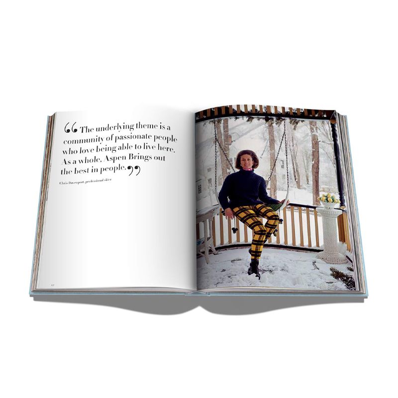 ASSOULINE Libro Aspen Style 24.9 x 3.9 x H 32.9 CM 9781614286226