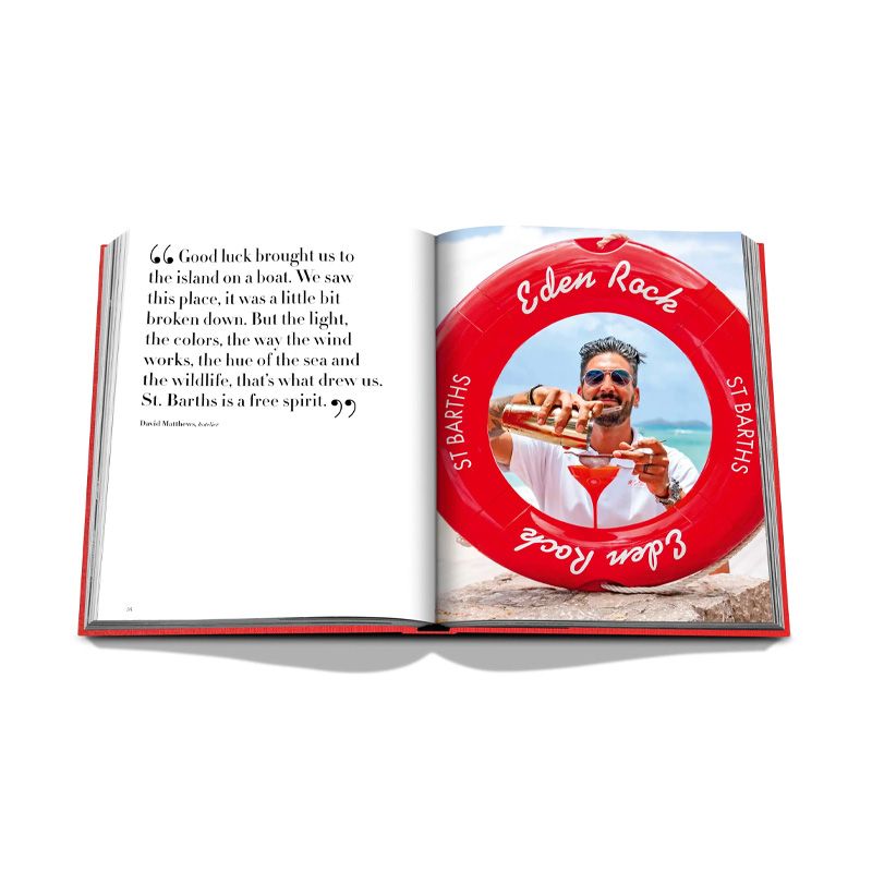 ASSOULINE Libro St. Barths Freedom 25 x 3.9 x H 33 CM 9781649801425