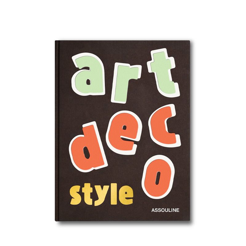 ASSOULINE Libro Art Deco Style 24.7 x 3.5 x H 33 CM 9781649800220