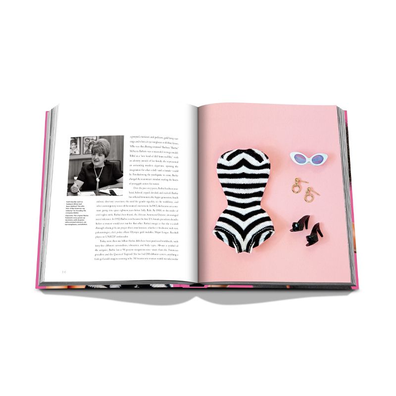 ASSOULINE Libro Barbie 25.1 x 3.9 x H 32.9 CM 9781649803214