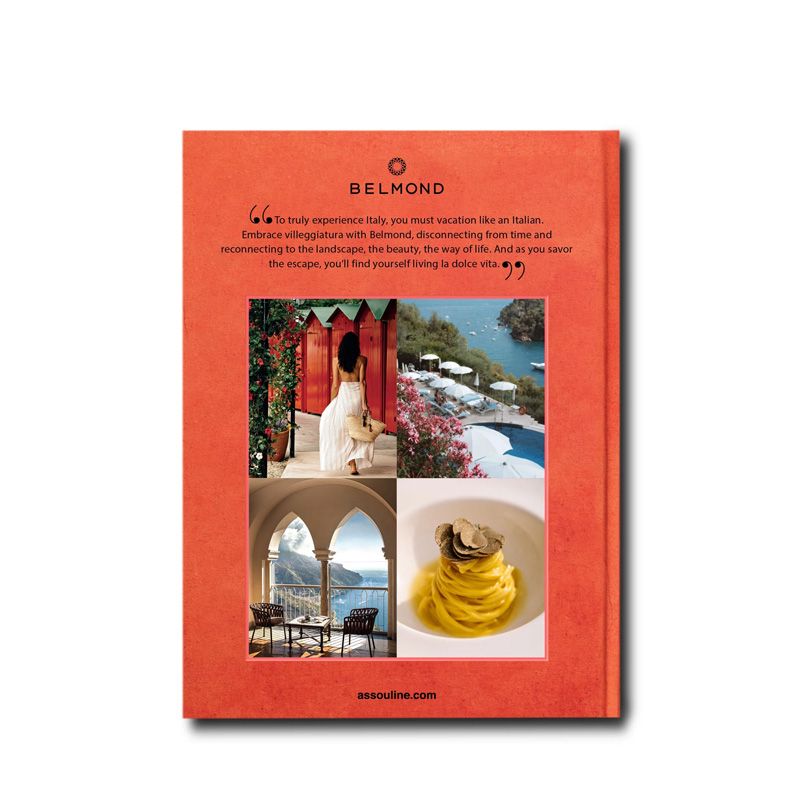 ASSOULINE Libro Villeggiatura: Italian Summer Vacation 24.8 x 3.5 x H 33 CM 9781649801227
