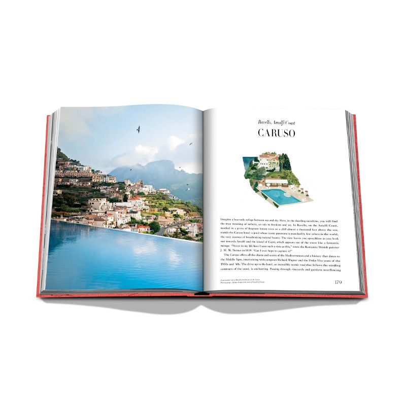 ASSOULINE Libro Villeggiatura: Italian Summer Vacation 24.8 x 3.5 x H 33 CM 9781649801227