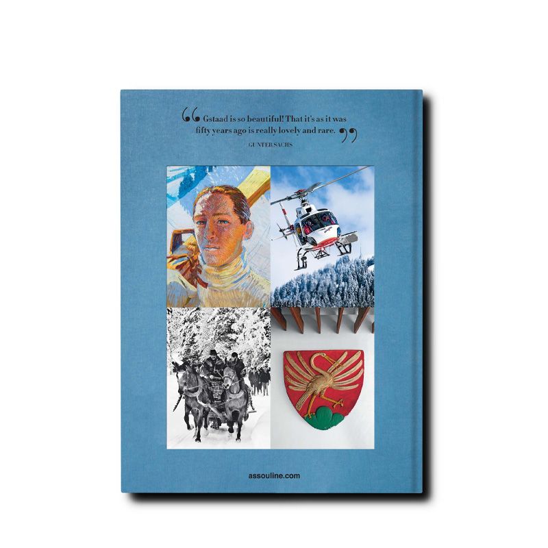 ASSOULINE Libro Gstaad Glam 25 x 3.6 x H 33 CM 9781649800435