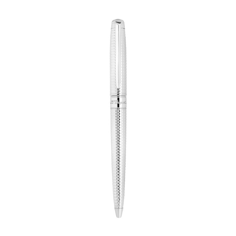 S. T. DUPONT Penna a Sfera Line D Eternity Punta Media in Diamante Palladio  425014M