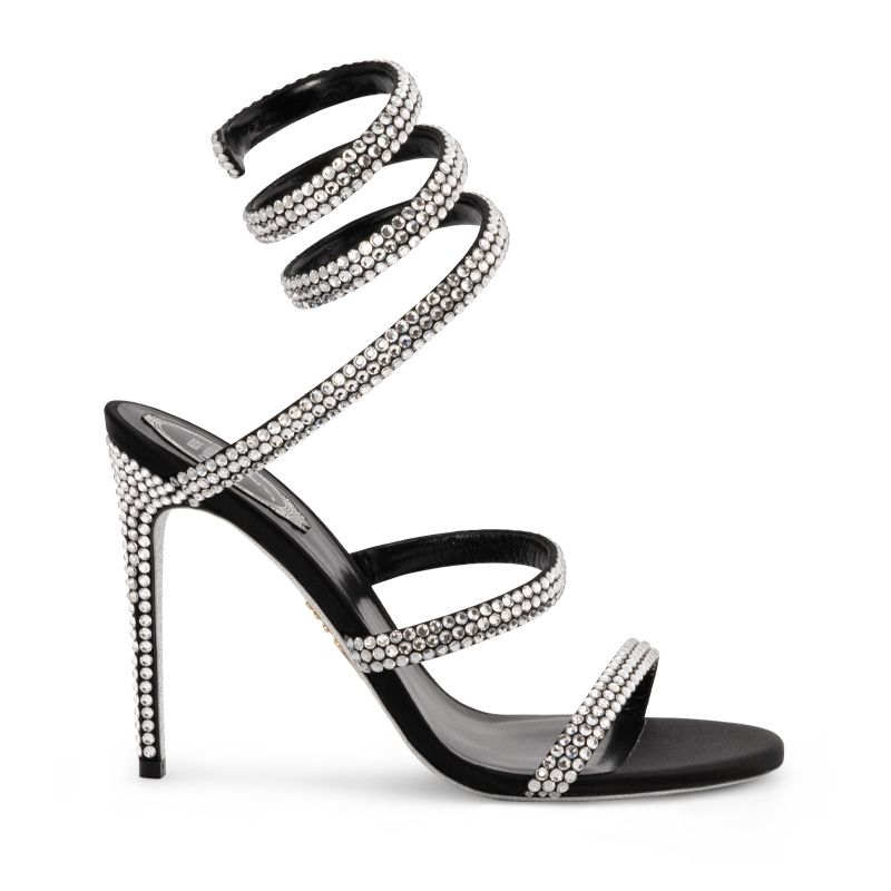RENE CAOVILLA Cleo - Sandali Tacco Alto Nero  C12076-105-R001V065