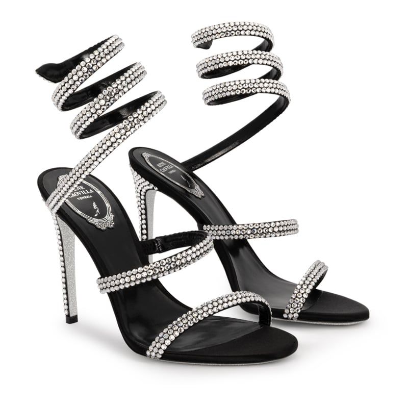RENE CAOVILLA Cleo - Sandali Tacco Alto Nero  C12076-105-R001V065