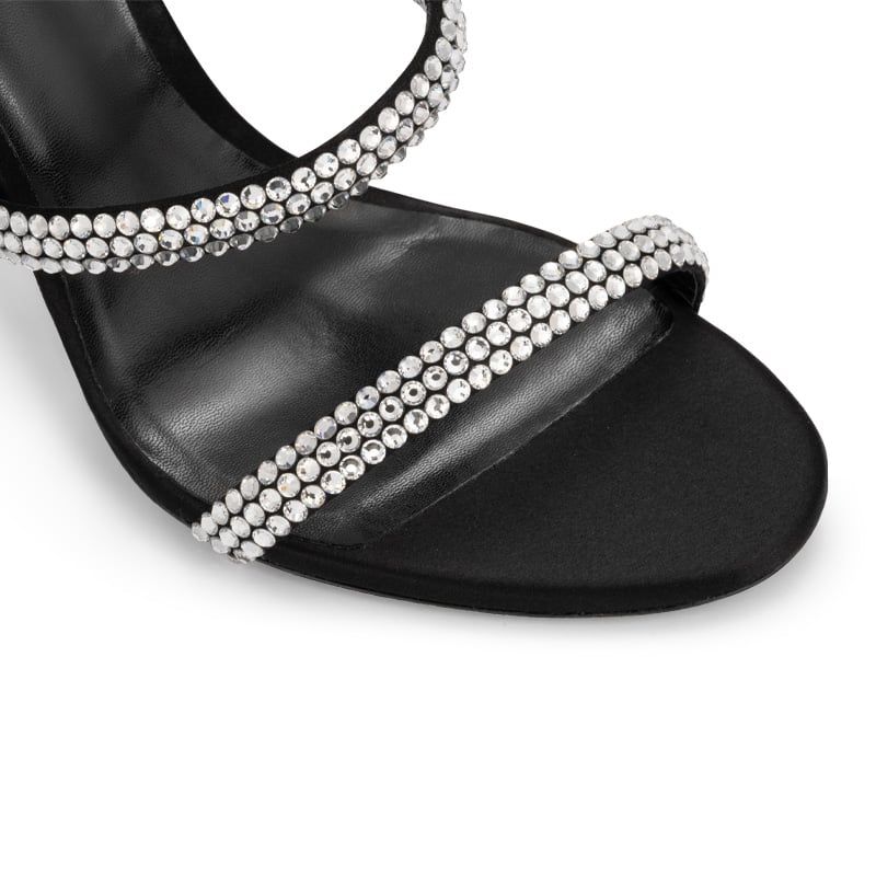RENE CAOVILLA Cleo - Sandali Tacco Alto Nero  C12076-105-R001V065
