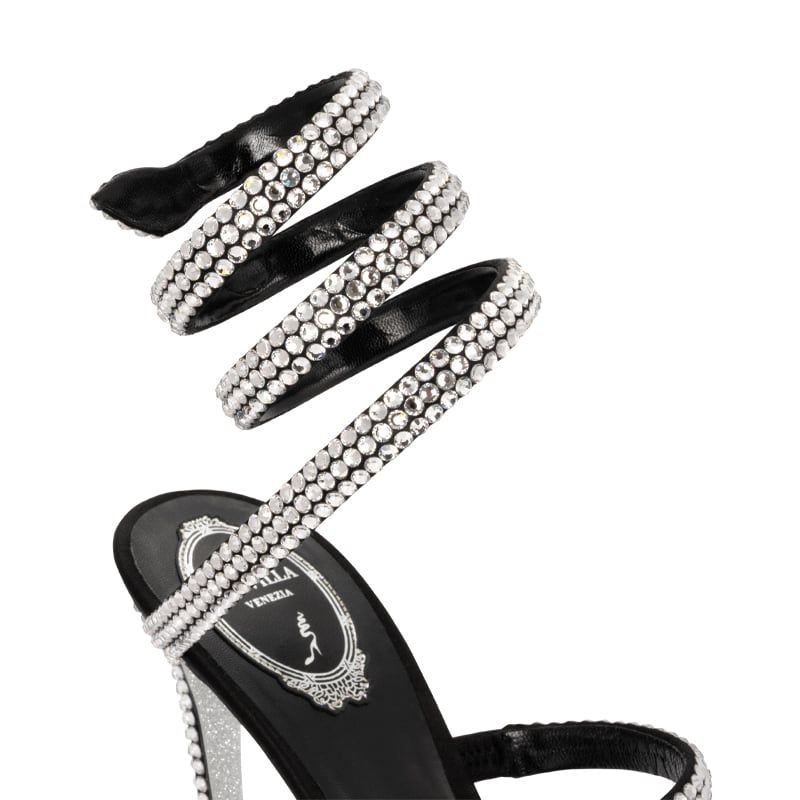 RENE CAOVILLA Cleo - Sandali Tacco Alto Nero  C12076-105-R001V065