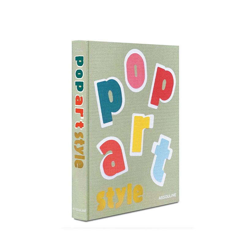 ASSOULINE Libro Pop Art Style 24.7 x 3.5 x H 33 CM 9781649800732