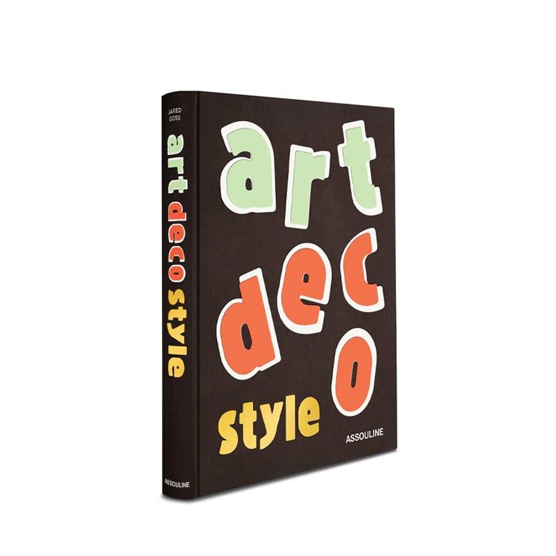 ASSOULINE Libro Art Deco Style 24.7 x 3.5 x H 33 CM 9781649800220