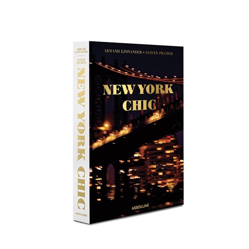 ASSOULINE Libro New York Chic 24.8 x 3.8 x H 33 CM 9781649802309