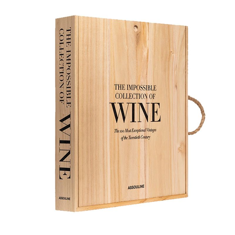 ASSOULINE Libro The Impossible Collection of Wine 45.5 x 8 x H 50.8 CM 9781614284710