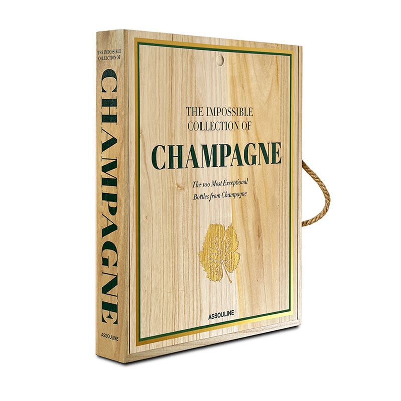 ASSOULINE Libro The Impossible Collection of Champagne 45.3 x 8.1 x H 50.1 CM 9781649800695