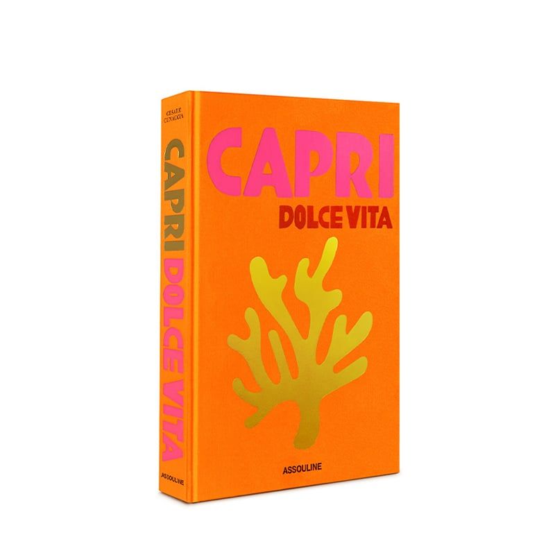ASSOULINE Libro Capri Dolce Vita 24.9 x 3.3 x H 33.3 CM 9781614287834