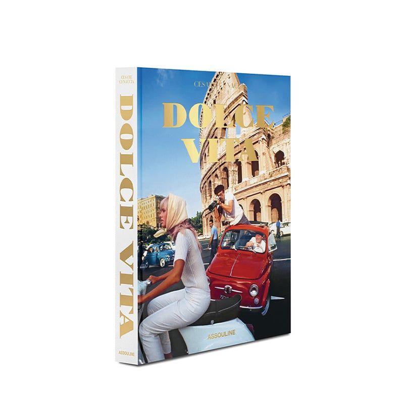 ASSOULINE Libro Dolce Vita 24.7 x 3.7 x H 33 CM 9781649803016