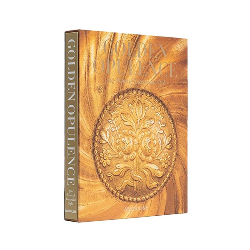 ASSOULINE Libro Golden Opulence: 500 Years of Luxuriant Style 30.1 x 5 x H 38.2 CM 9781649802859