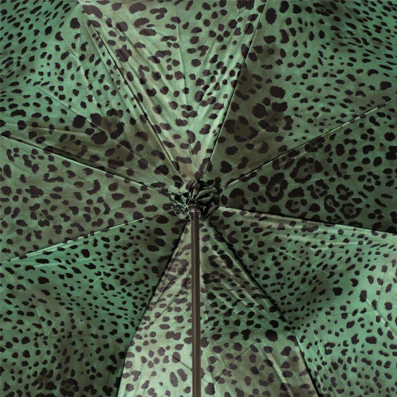 PASOTTI Ombrello Da Donna Animal Leopardato Verde  189*5G801/4*5G801/4*H19
