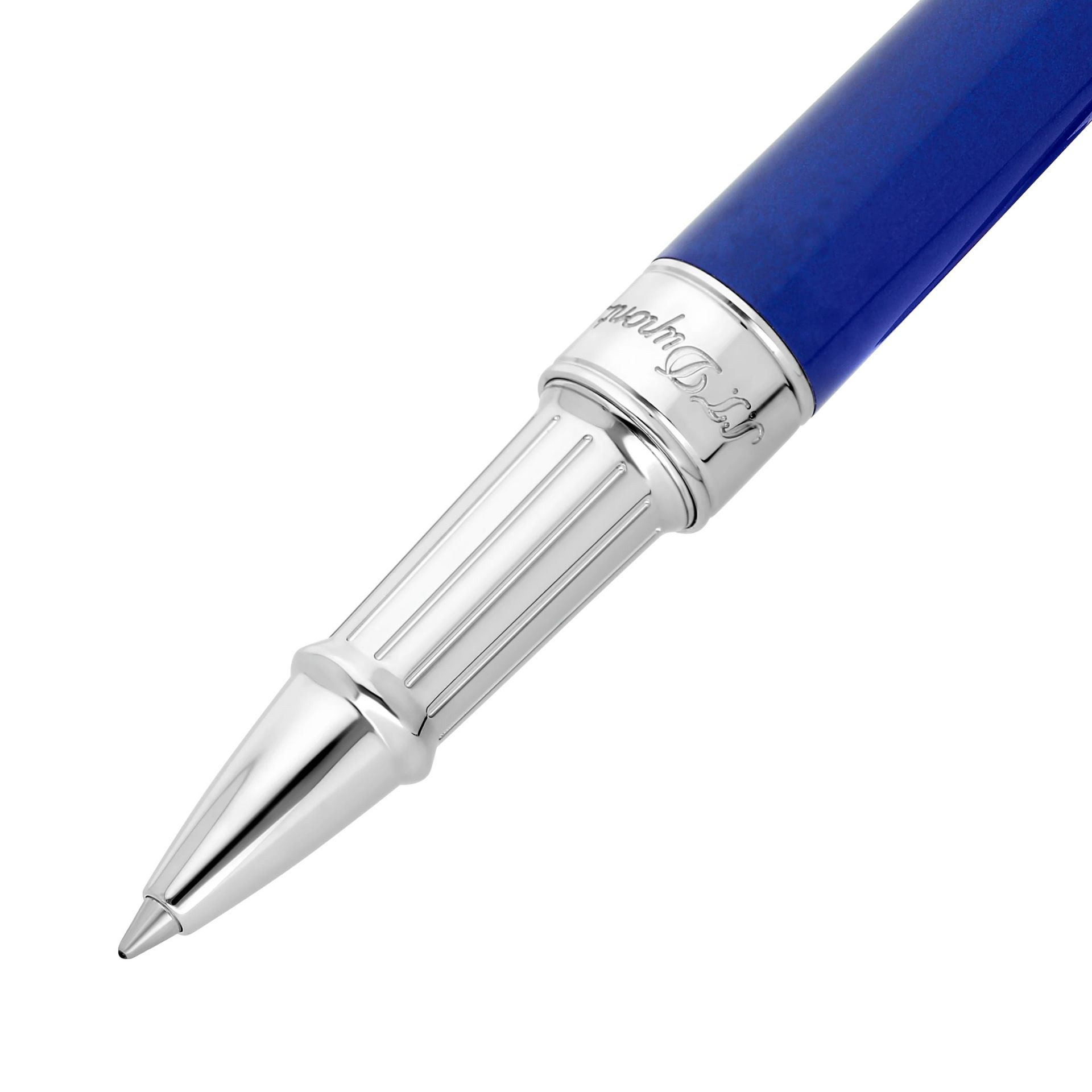 S. T. DUPONT Roller Line D Eternity Medium Blu Neon  422016M