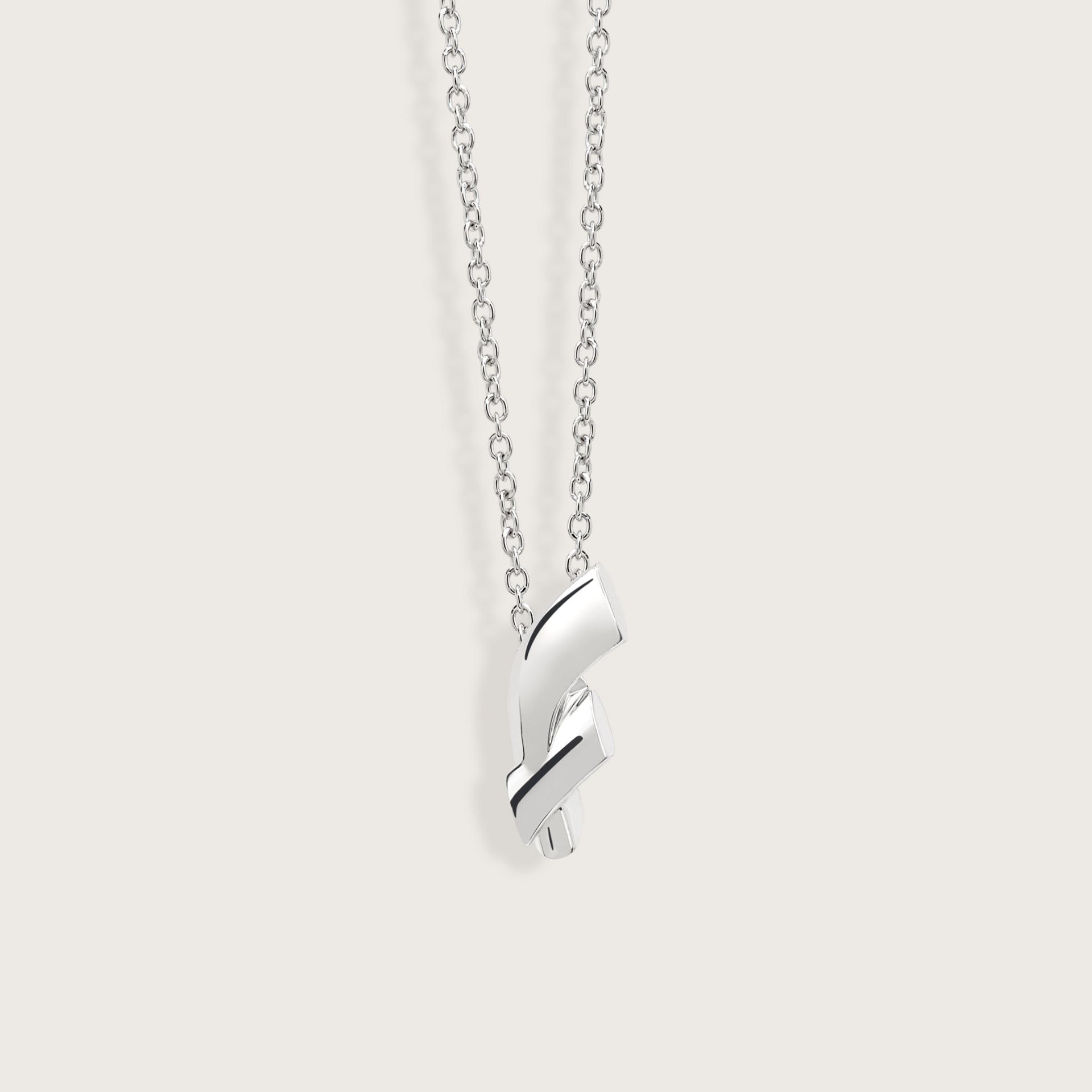 ASTRUA Ciondolo "F" C'Est Moi, Argento  I90.MF