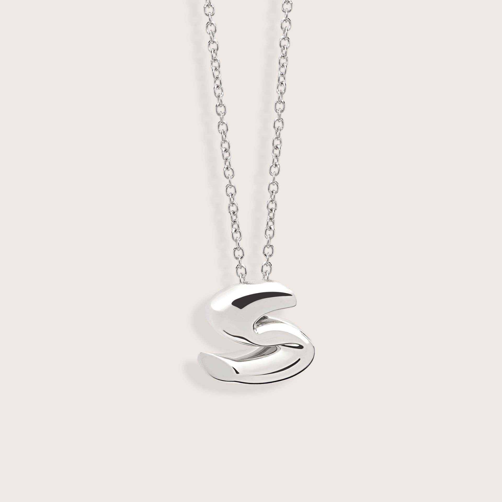 ASTRUA Ciondolo "S" C'Est Moi, Argento  I90.MS