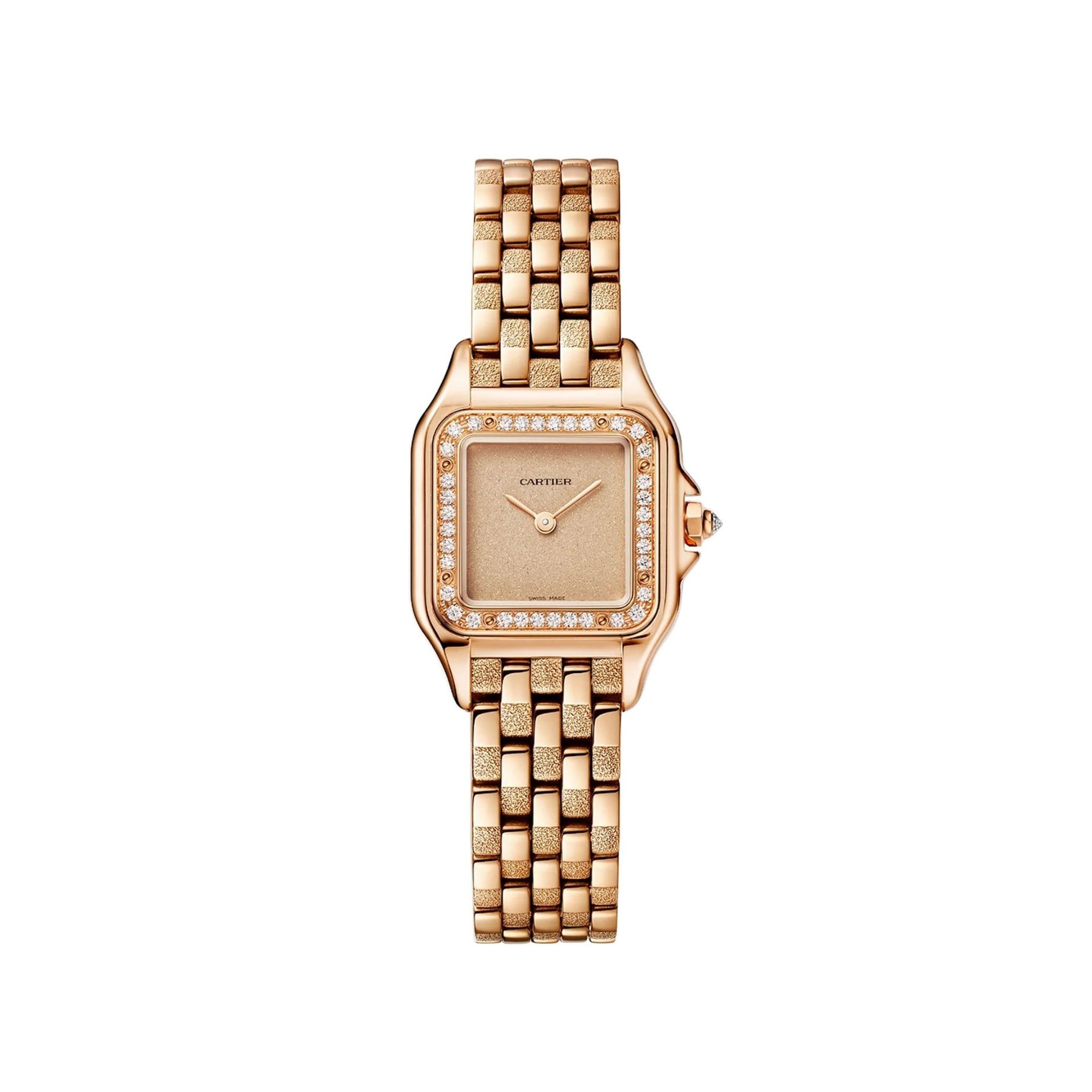 CARTIER Panthère De Cartier Modello Piccolo, Oro Rosa, Diamanti 22X30 MM WJPN0058