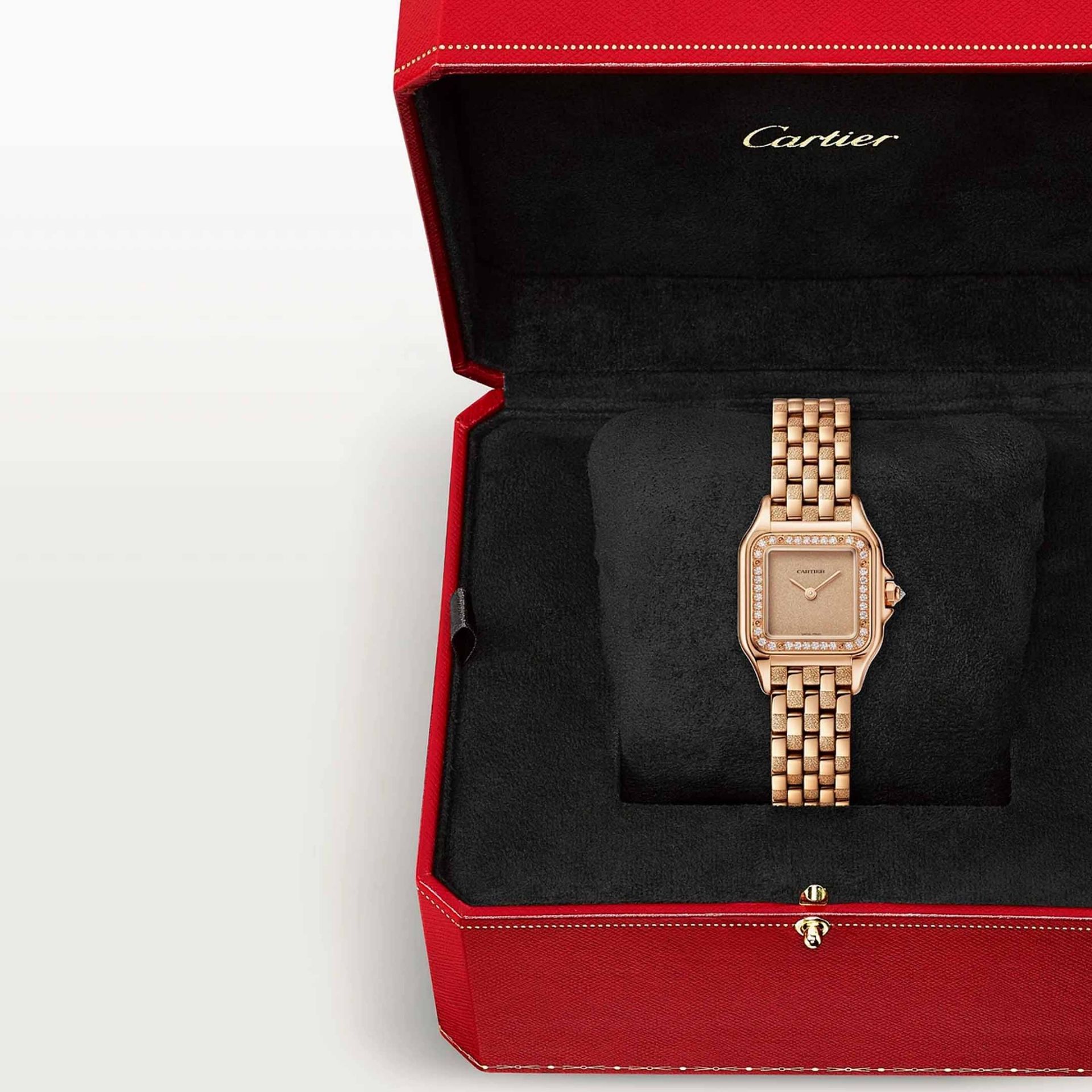 CARTIER Panthère De Cartier Modello Piccolo, Oro Rosa, Diamanti 22X30 MM WJPN0058