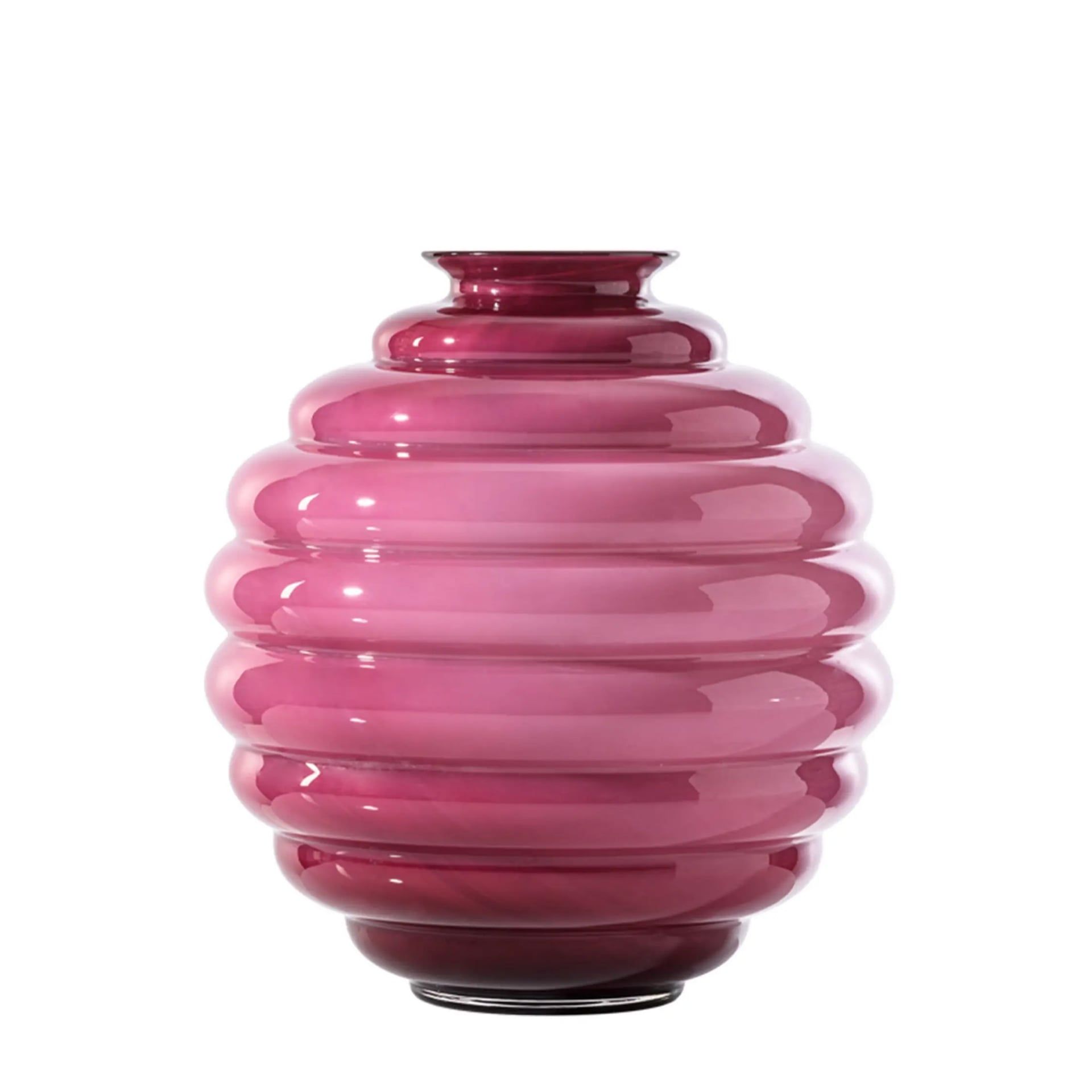 VENINI Vaso Dèco Small Magenta 24.5 / Ø 23 CM 707.07