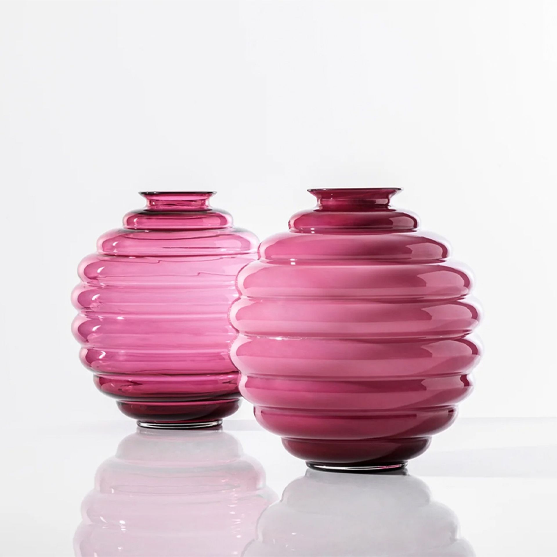 VENINI Vaso Dèco Small Magenta 24.5 / Ø 23 CM 707.07