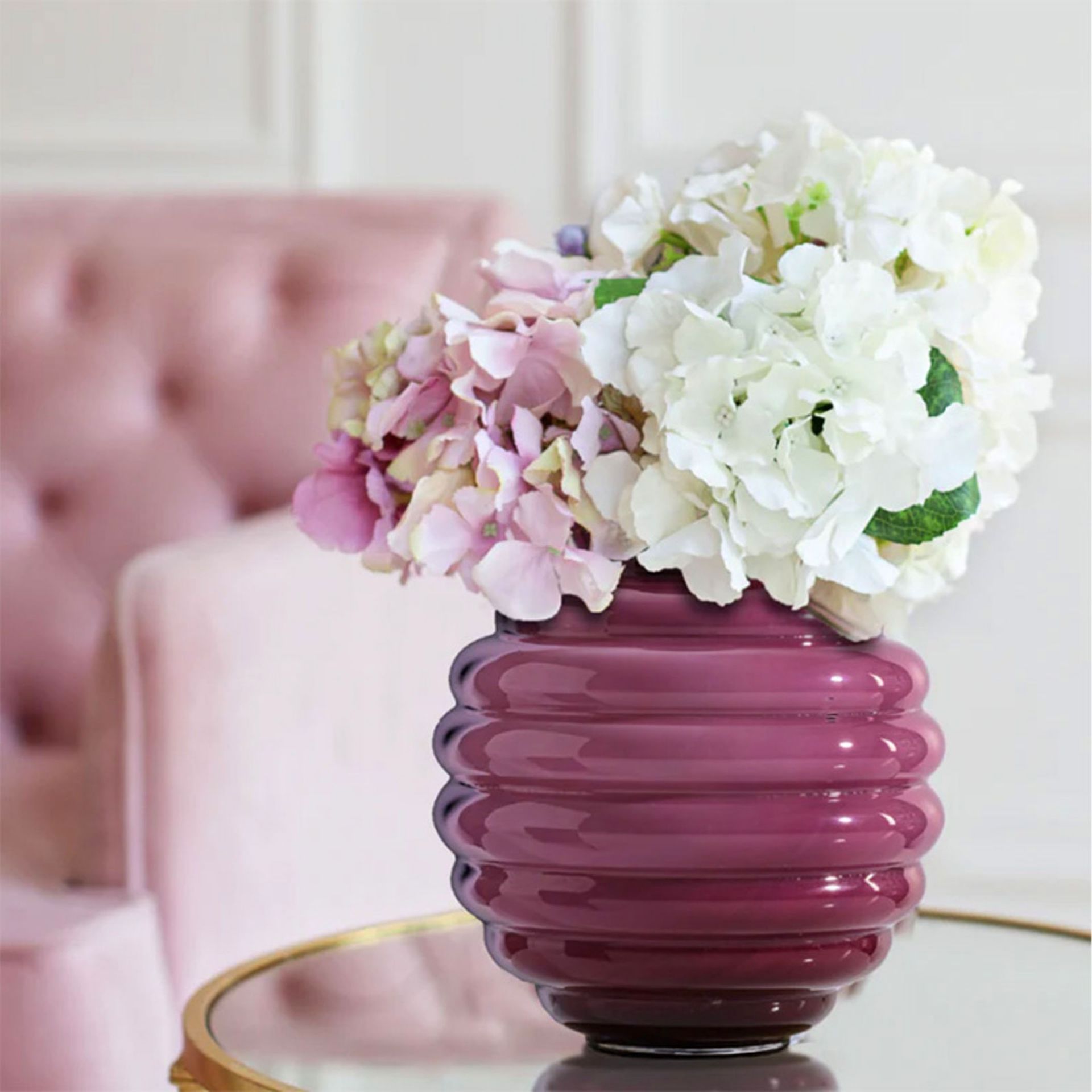 VENINI Vaso Dèco Small Magenta 24.5 / Ø 23 CM 707.07