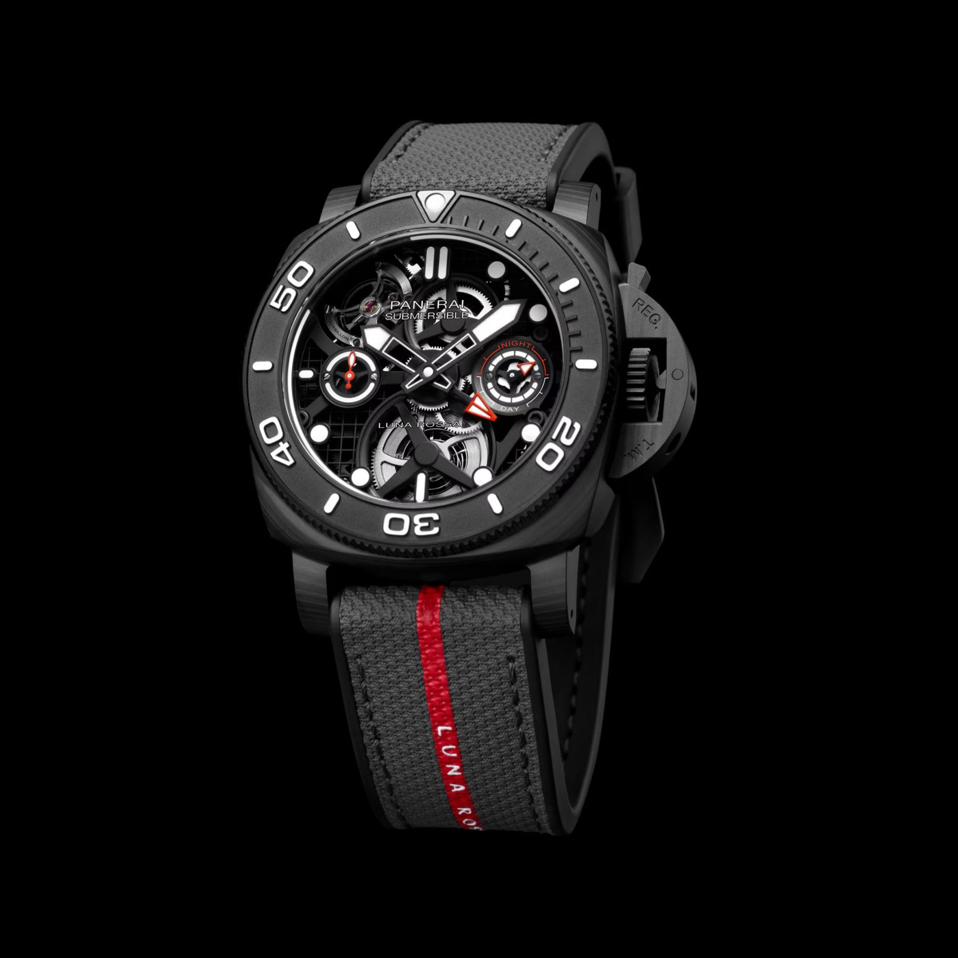 PANERAI Submersible Tourbillon GMT Luna Rossa Experience Edition 45 MM PAM01405